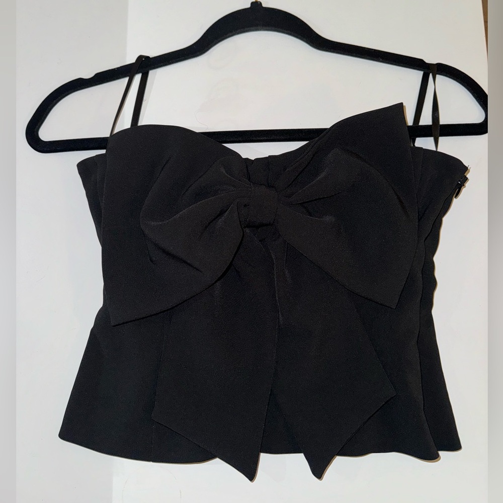 NWOT NBD Bow Corset Top